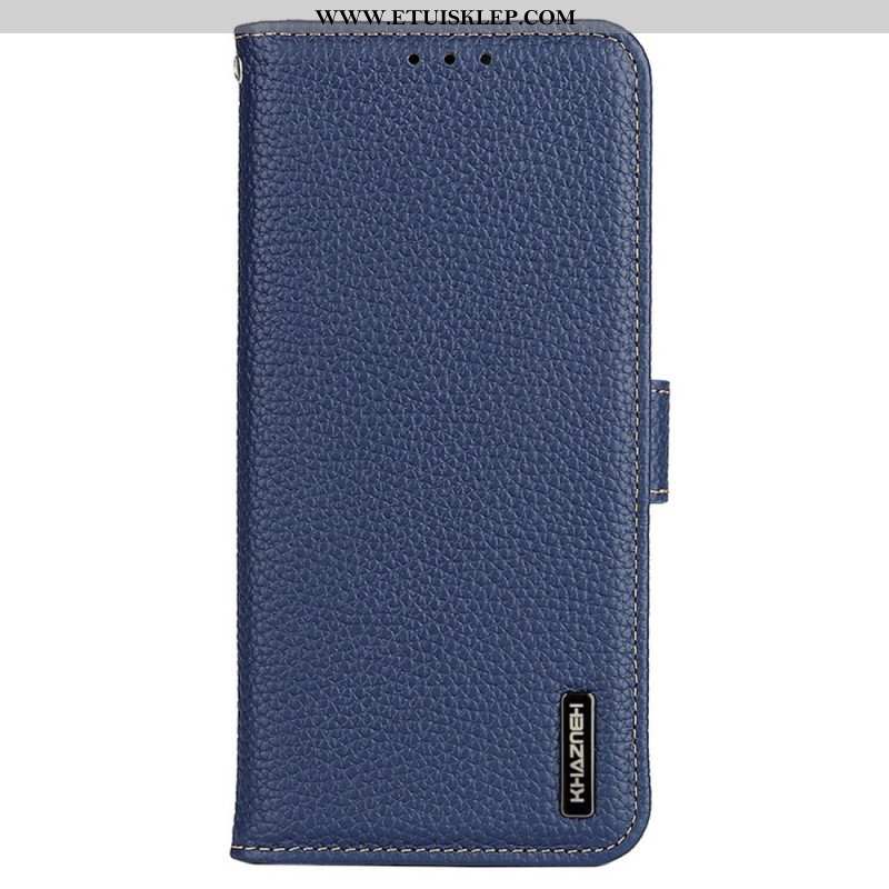 Etui Folio do Samsung Galaxy M13 Khazneh Skóra Liczi